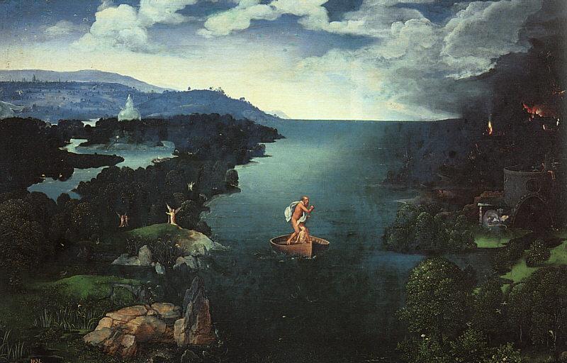 Joachim Patenier Charon Crossing the Styx